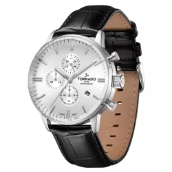 ساعت مچی مردانه تورنادو مدل T6102-SLBW