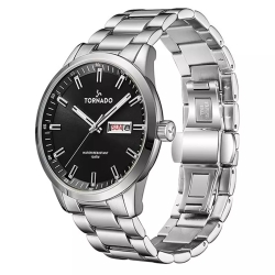 ساعت مچی مردانه تورنادو مدل T23001-SBSB