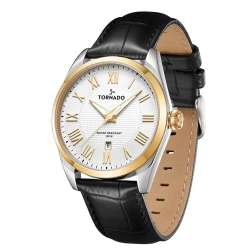 ساعت مچی مردانه تورنادو مدل T8007-SLBWG