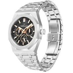 ساعت مچی مردانه تورنادو مدل T23104-SBSBK