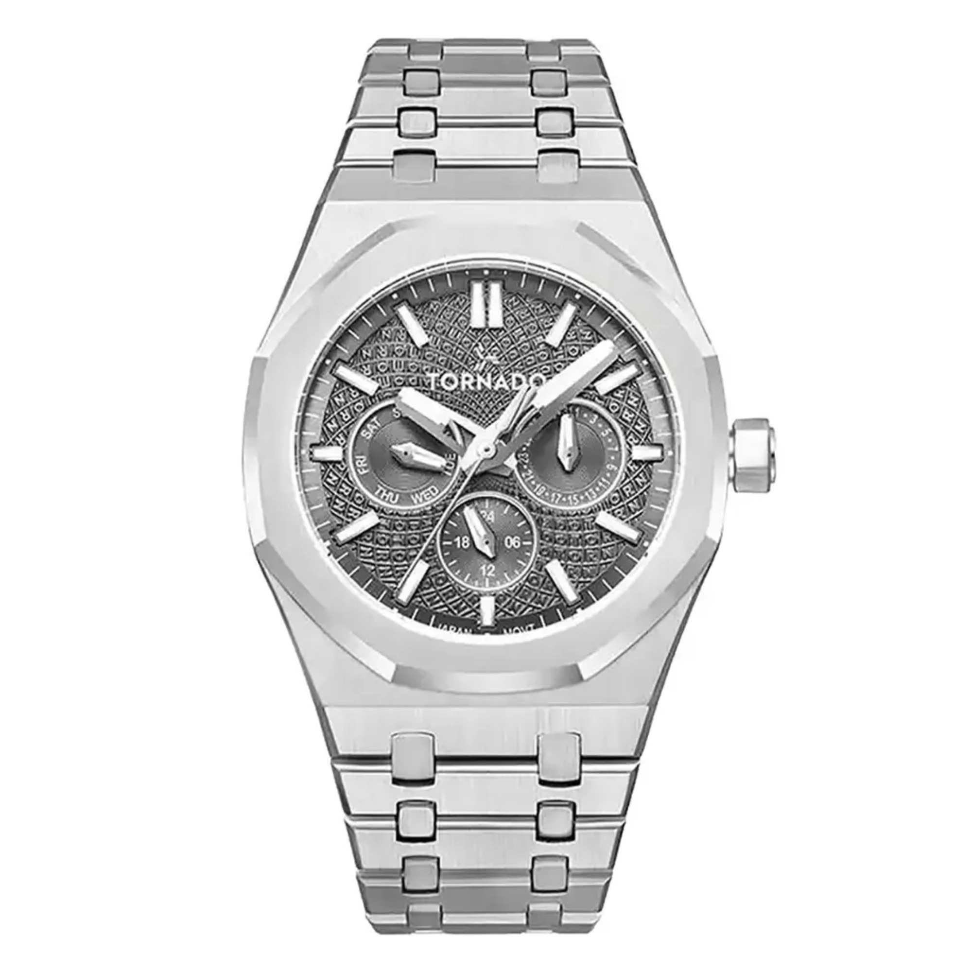 ساعت مچی مردانه تورنادو مدل T23104-SBSX