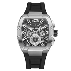 ساعت مچی مردانه تورنادو مدل T23105-SSBB