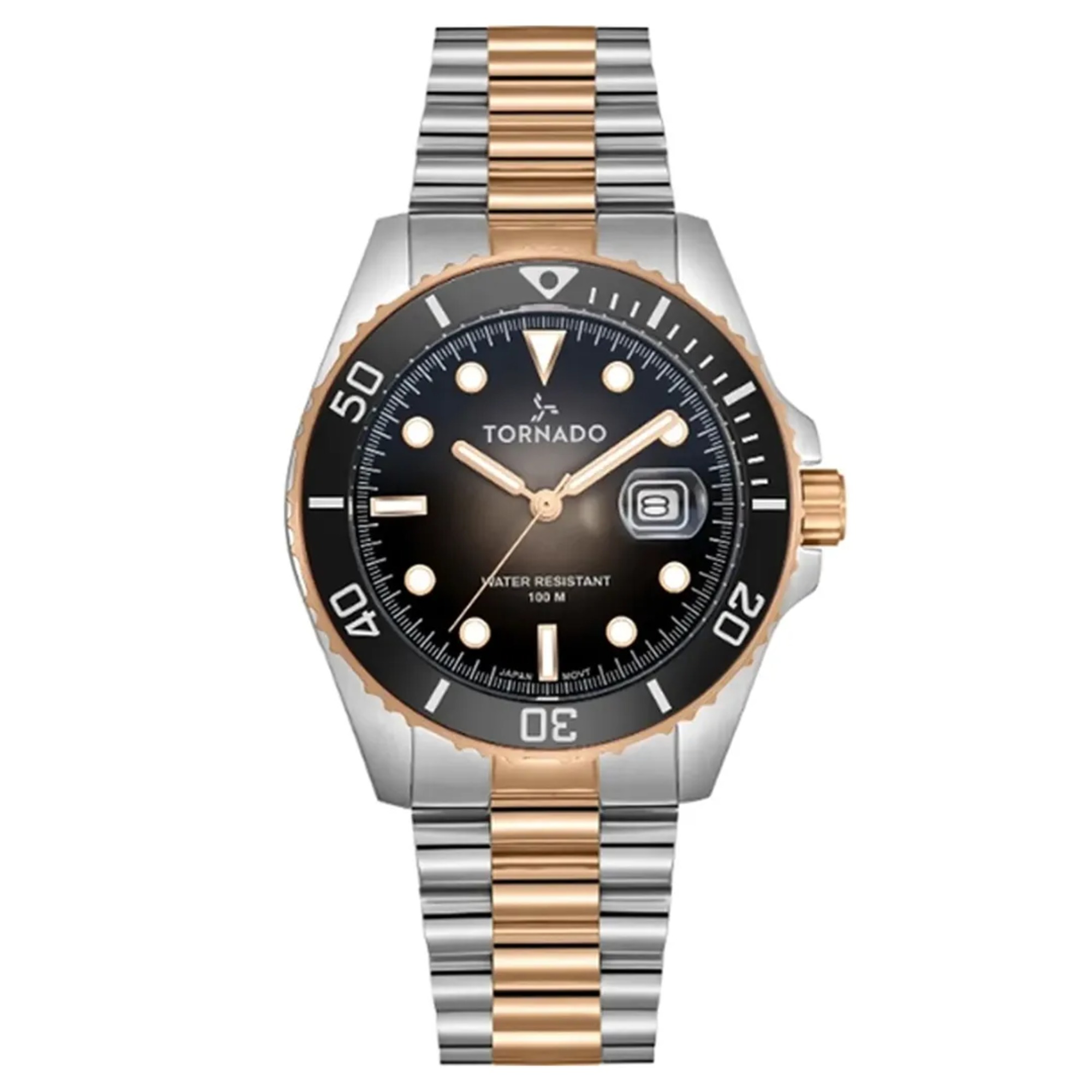 ساعت مچی مردانه تورنادو مدل T22001-KBKB