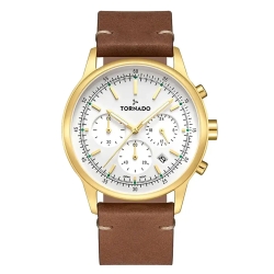 ساعت مچی مردانه تورنادو مدل T24108-GLDW