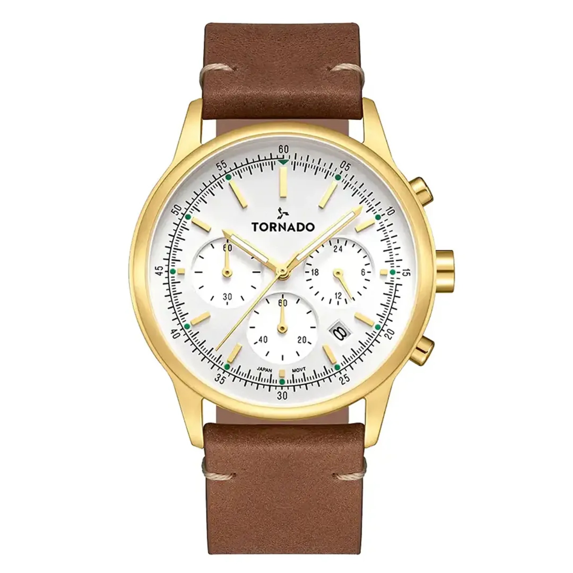 ساعت مچی مردانه تورنادو مدل T24108-GLDW