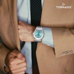 ساعت مچی مردانه تورنادو مدل T23003-SBSL