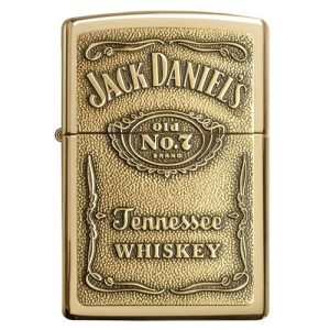 فندک بنزینی زیپو مدل 254B GD 428-JACK DANIEL EMBLEM