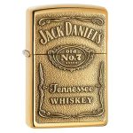 فندک بنزینی زیپو مدل 254B GD 428-JACK DANIEL EMBLEM