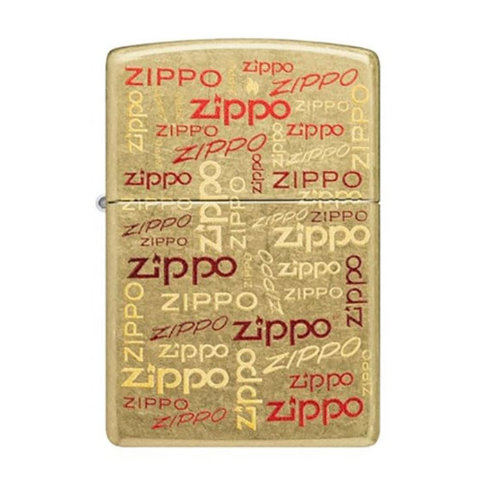 فندک بنزینی زیپو مدل ZIPPO LOGOS DESIGN 48267 48703